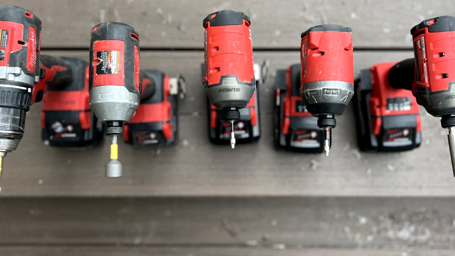 a set of essential tools for deck building