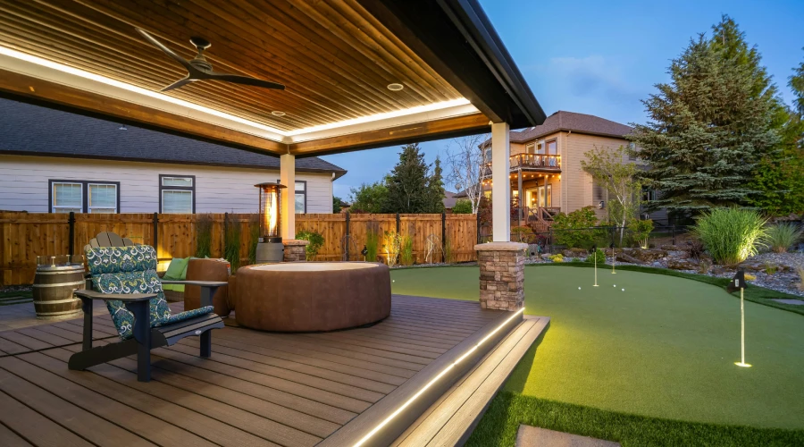 deck lighting service